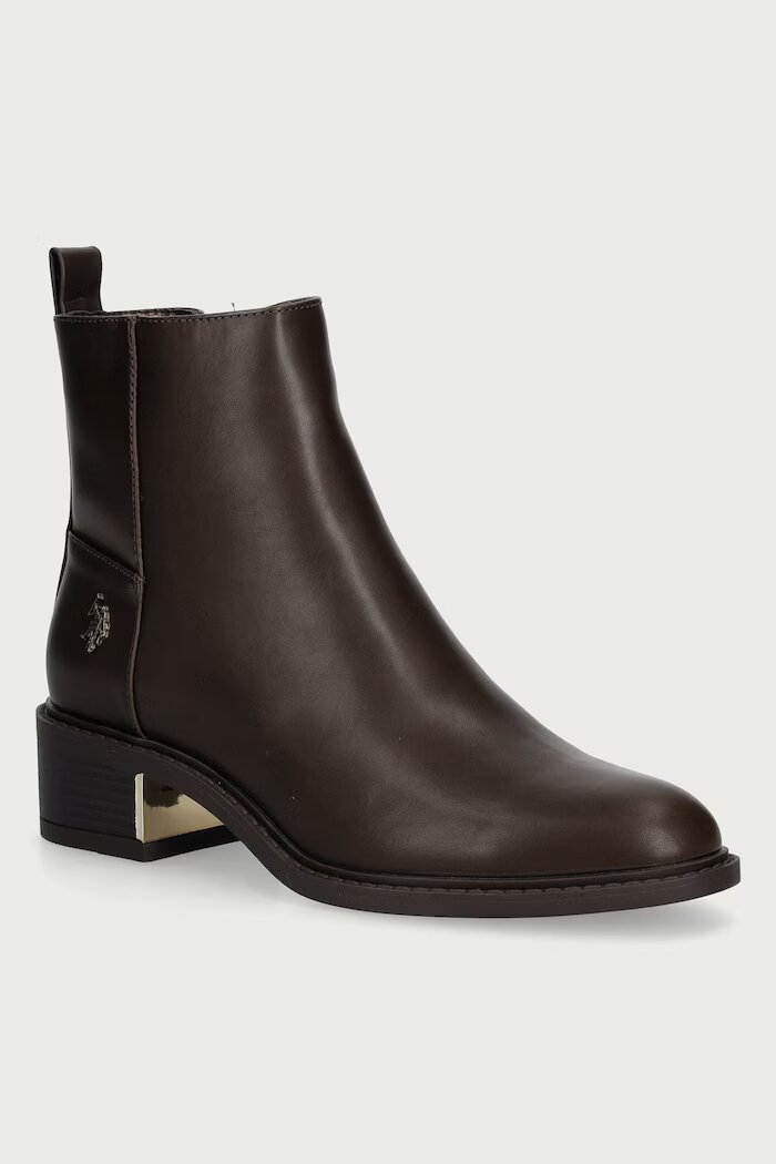 U.S. Polo Assn. боти дамски KALEY002 кафяви KALEY002W/GY1