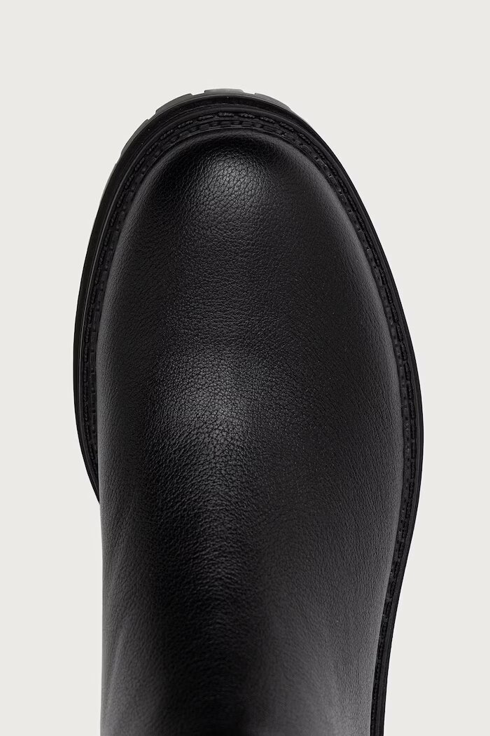U.S. Polo Assn. ботуши под коляното дамски NIKITA005 черни NIKITA005W/GYE1
