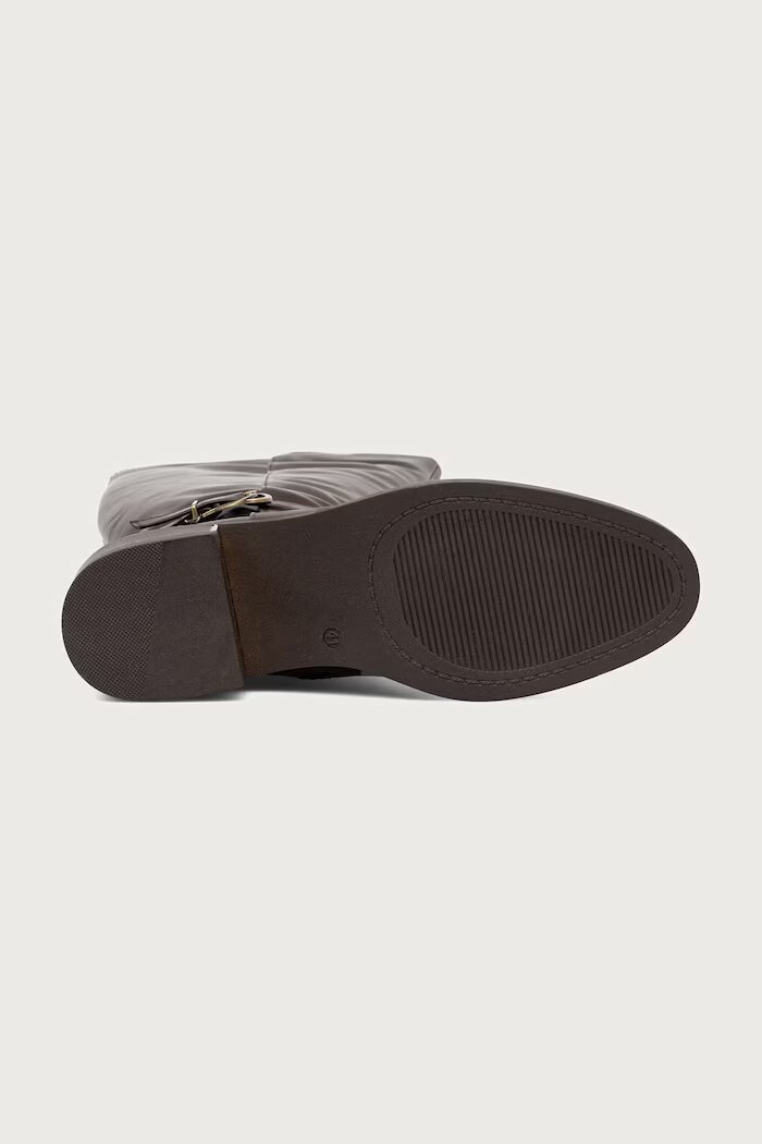 U.S. Polo Assn. ботуши под коляното с дебел ток дамски KALEY003 кафяви KALEY003W/GY1
