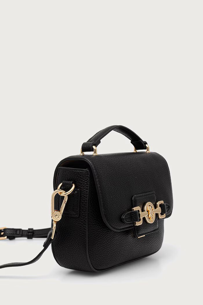U.S. Polo Assn. чанта crossbody дамска от имитация на кожа ASCOT черна BIU269327WVP