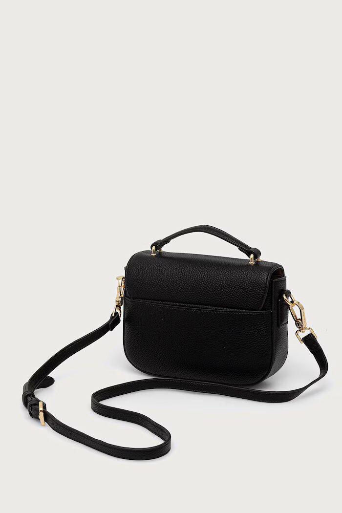 U.S. Polo Assn. чанта crossbody дамска от имитация на кожа ASCOT черна BIU269327WVP