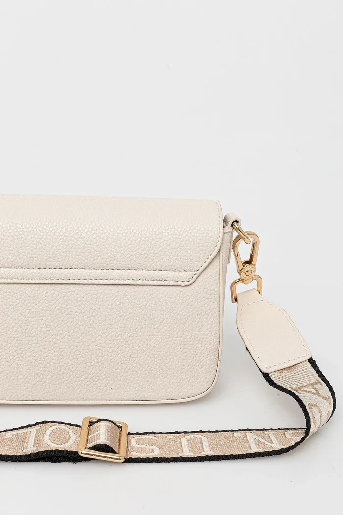 U.S. Polo Assn. чанта crossbody дамска от имитация на кожа Mansion бежова BEUE58718WVP