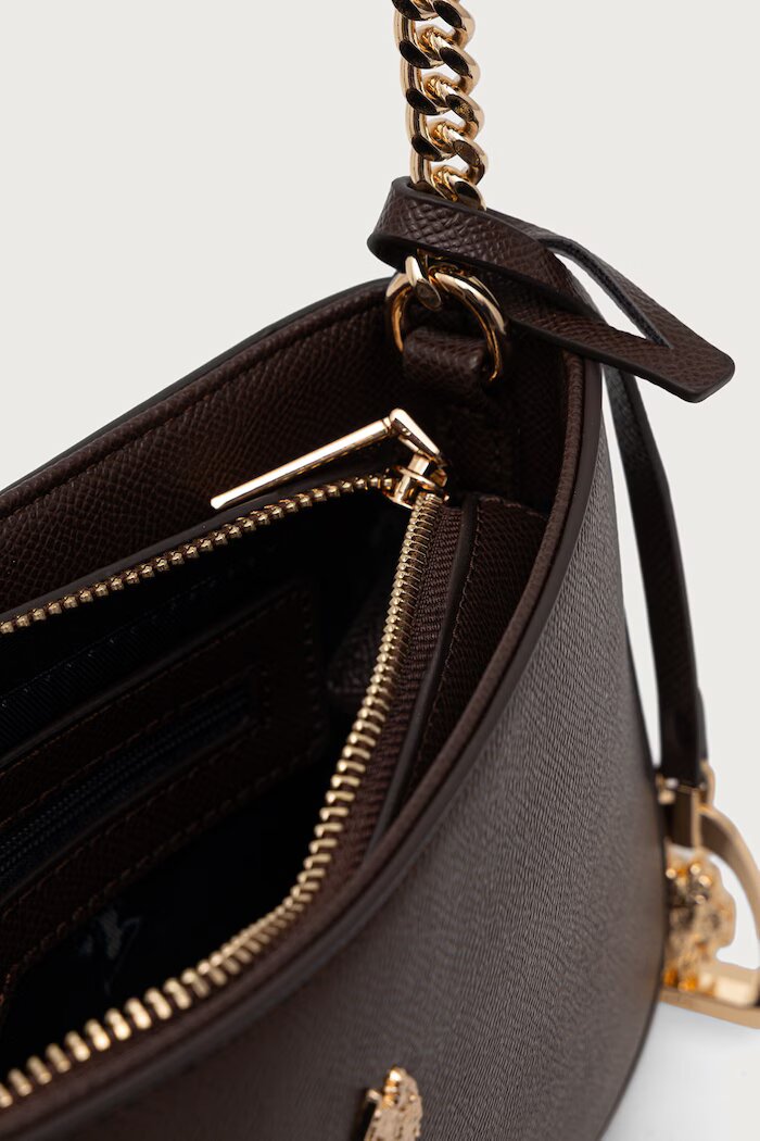 U.S. Polo Assn. чанта дамска от имитация на кожа Jones кафява BEUJE8663WVP