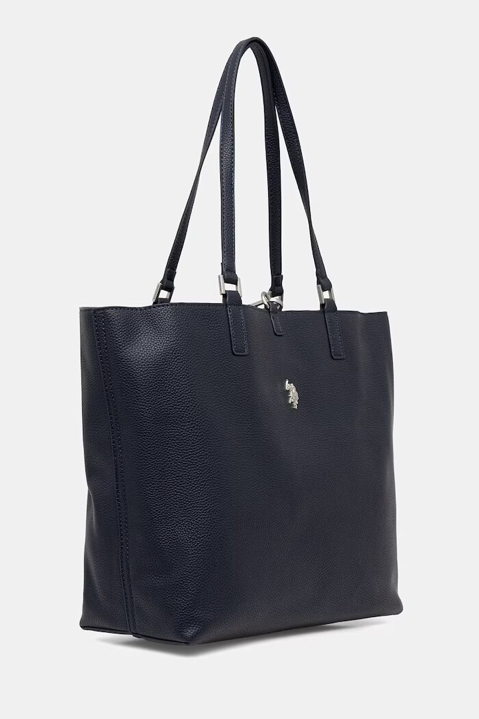 U.S. Polo Assn. Чанта с две лица Malibu в черно BEUM08706WVP