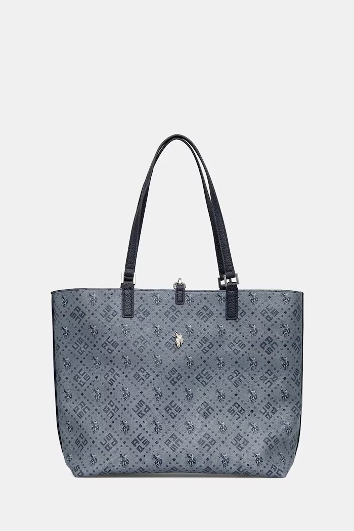 U.S. Polo Assn. Чанта с две лица Malibu в черно BEUM08706WVP