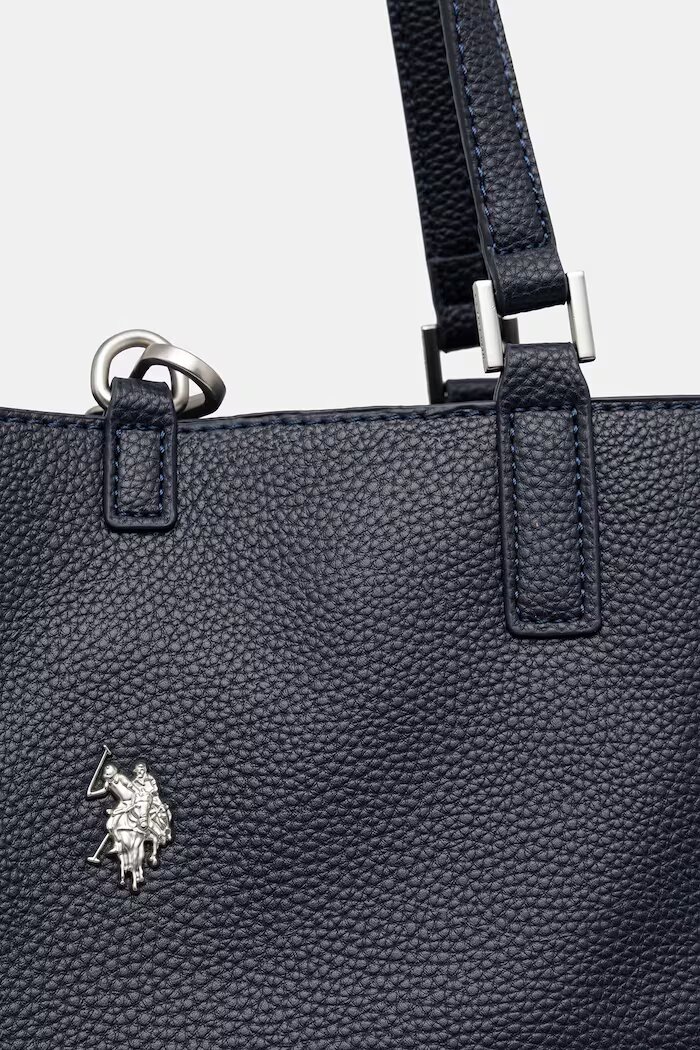 U.S. Polo Assn. Чанта с две лица Malibu в черно BEUM08706WVP