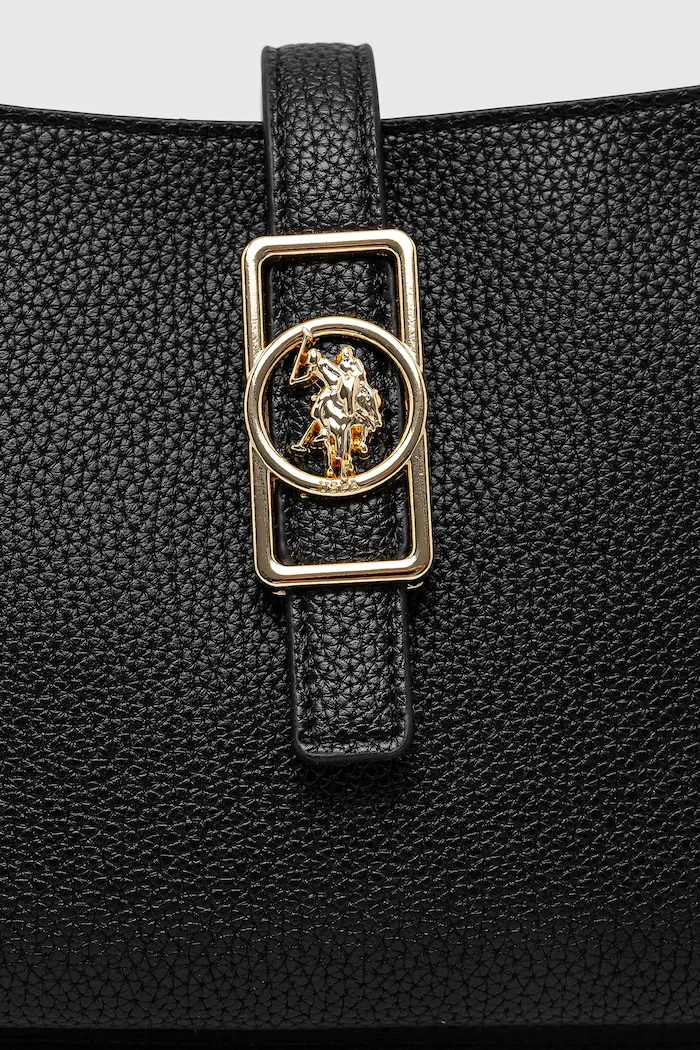 U.S. Polo Assn. Чанта Sun в черно BEU4S8600WVP
