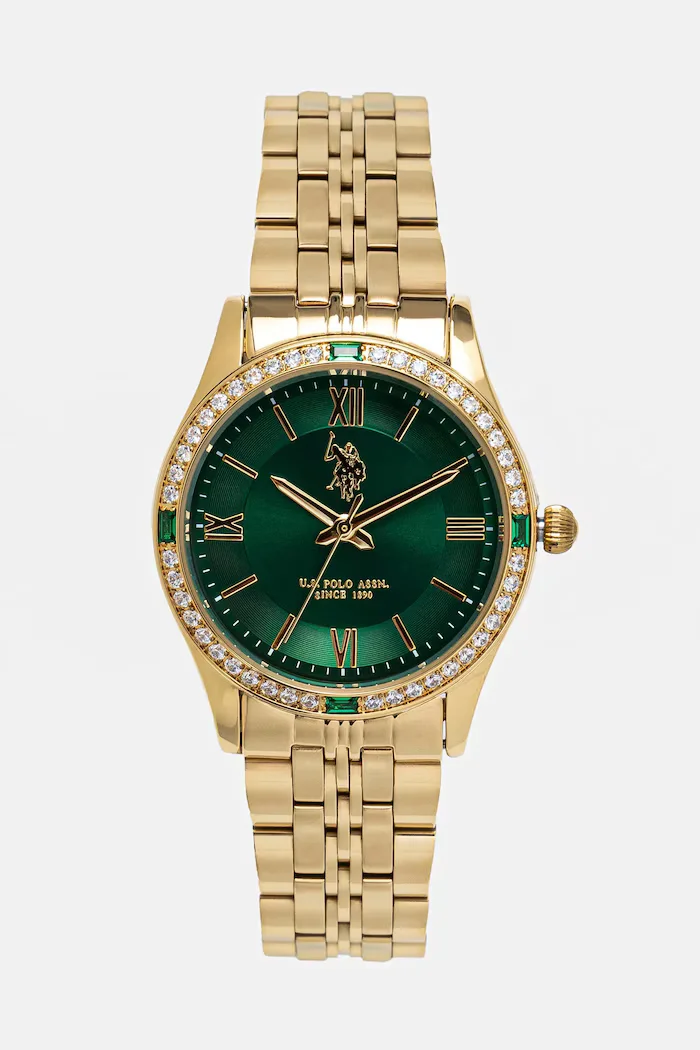 U.S. Polo Assn. Часовник GISELLE дамски в златисто USP8324GR