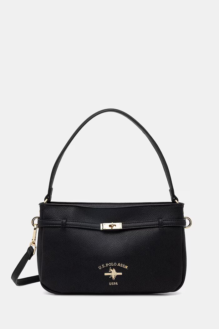 U.S. Polo Assn. дамска чанта STANFORD черна BEUSS9076WVP