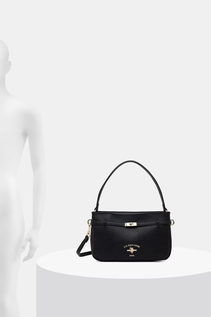 U.S. Polo Assn. дамска чанта STANFORD черна BEUSS9076WVP