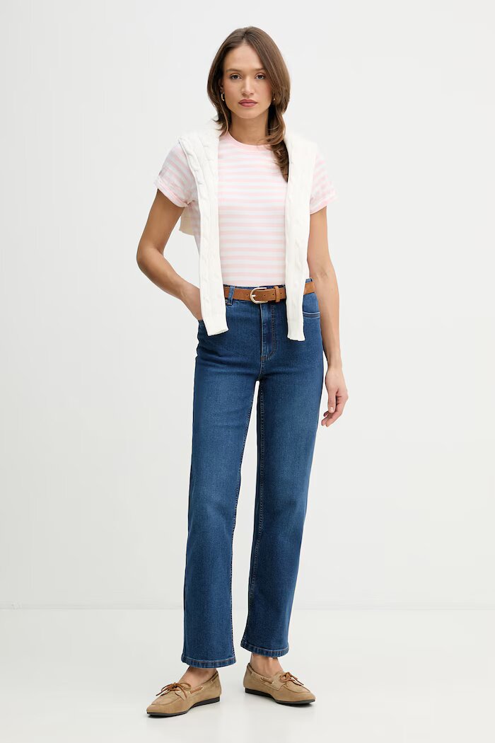 U.S. Polo Assn. дънки прави дамски USPA LONG LEG STRAIGHT FIT сини WUP0104