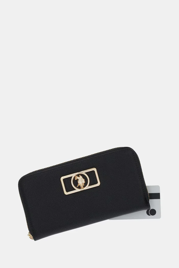U.S. Polo Assn. Портмоне Jones в черно BEUJ88678WVP