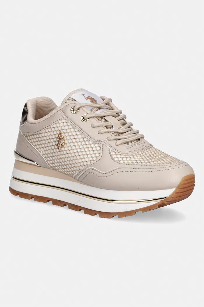 U.S. Polo Assn. RYTA001 маратонки дамски бежови RYTA001W/6MY1