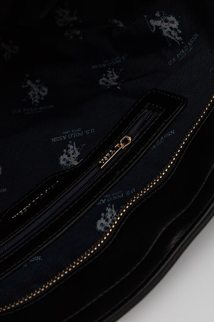 U.S. Polo Assn. Шопинг чанта дамска черна
