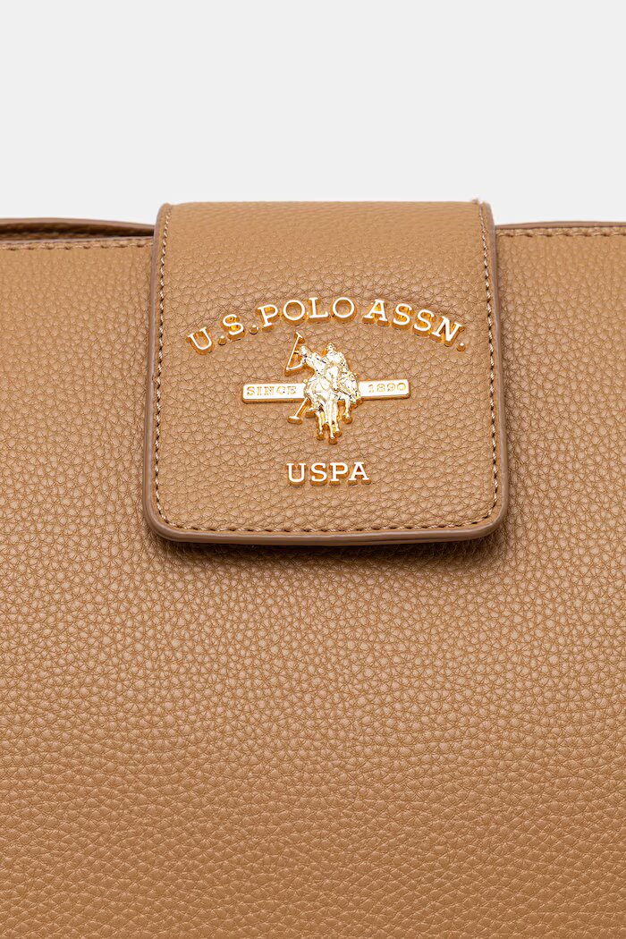 U.S. Polo Assn. шопинг чанта дамска STANFORD кафява BEUSS9073WVP
