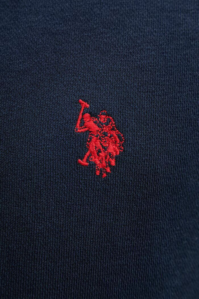 U.S. Polo Assn. суичър мъжки с памук DHM LB CREW тъмносин MUP3356