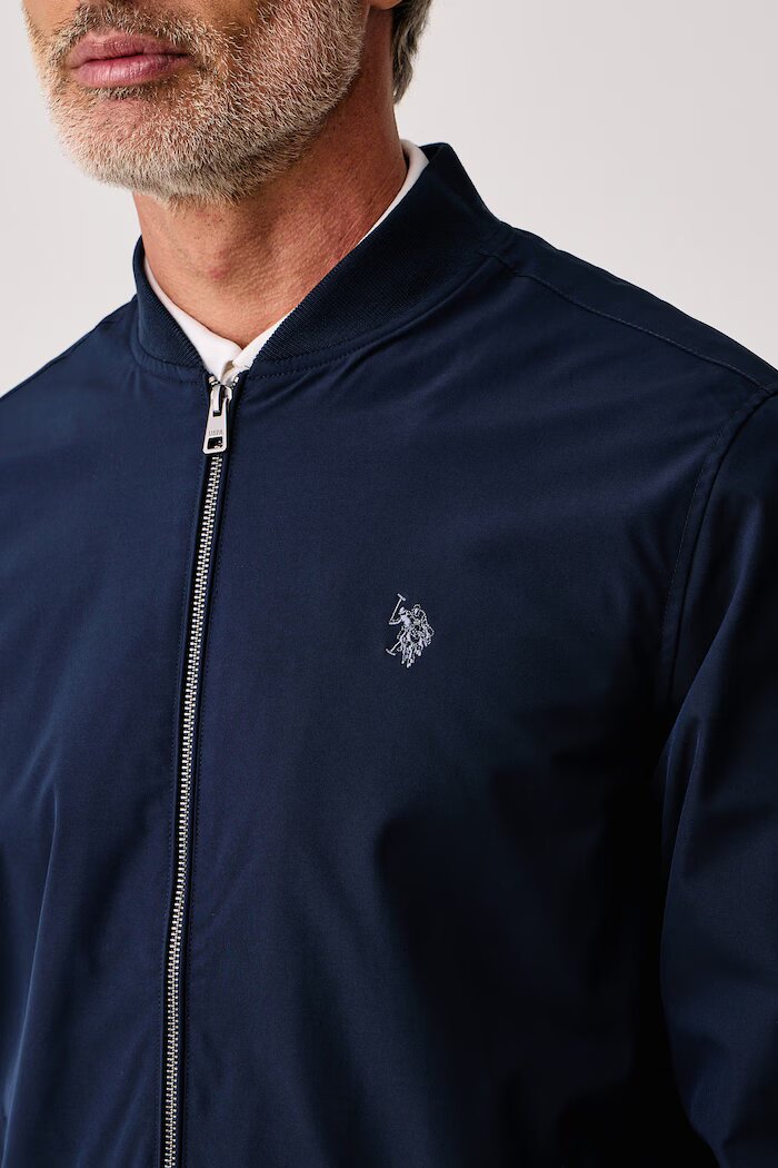 U.S. Polo Assn. яке бомбър мъжко SMART тъмносиньо MUP4689