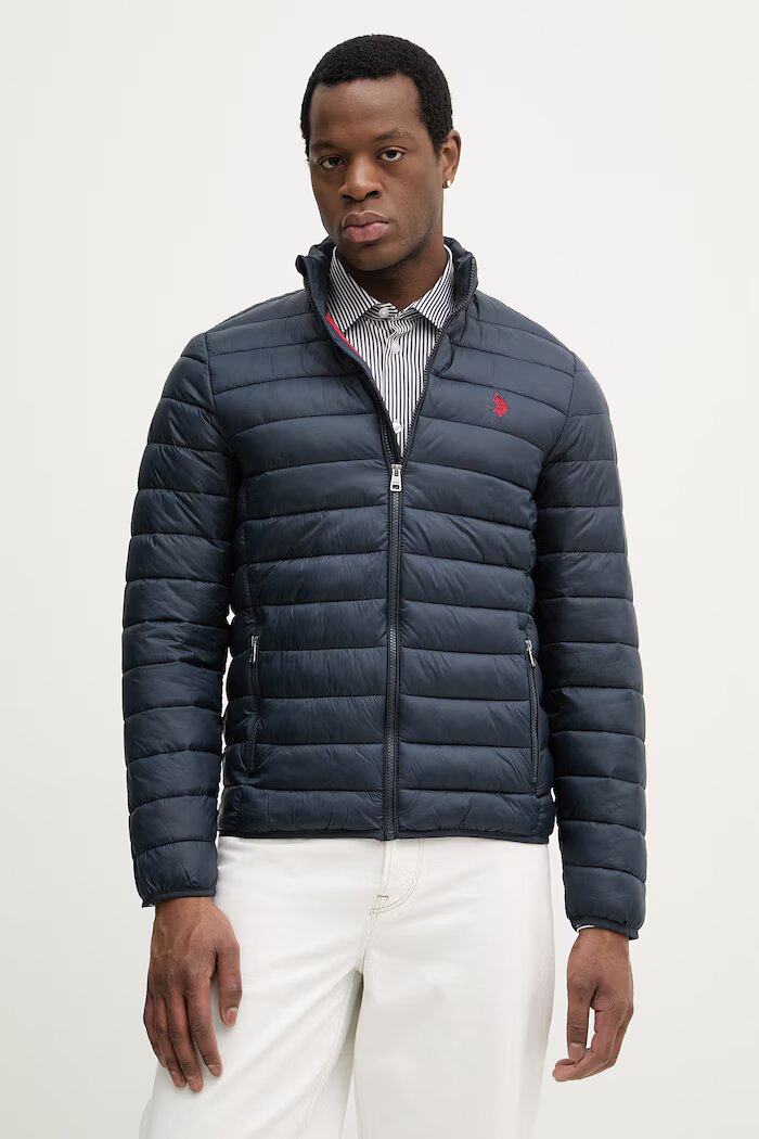 U.S. Polo Assn. яке мъжко LIGHTWEIGHT BOUND QUILTED тъмносиньо MUP3905