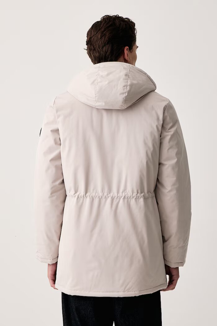 U.S. Polo Assn. яке мъжко SMART LONGLINE PADDED PARKA кафяво MUP5446