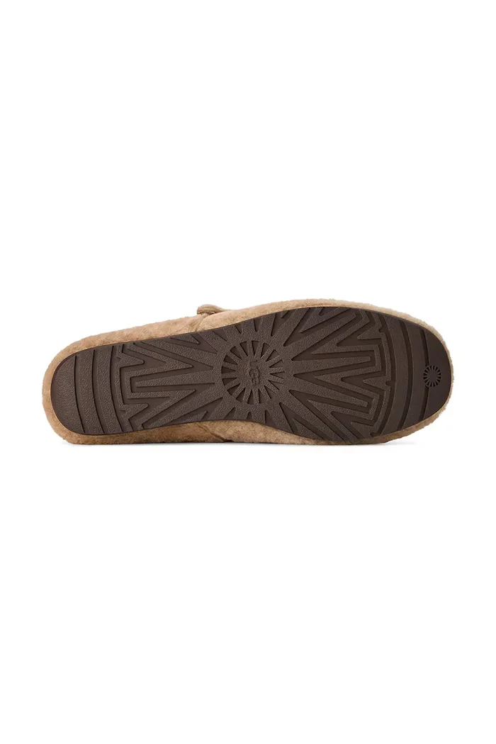 UGG балеринки W Quill Ballet Flat бежови 1190171.BCHW