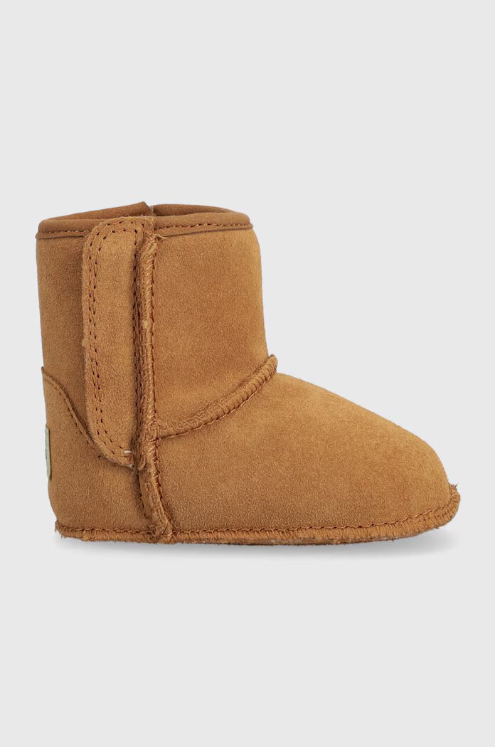 UGG Бебешки велурени обувки I BABY CLASSIC в бежово