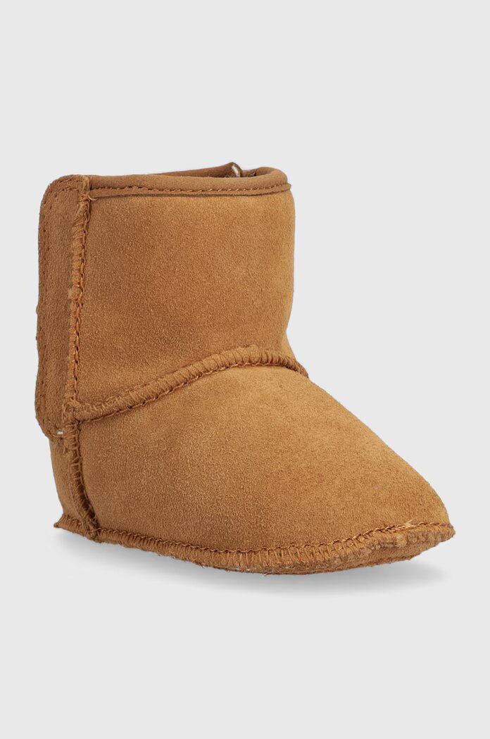 UGG Бебешки велурени обувки I BABY CLASSIC в бежово