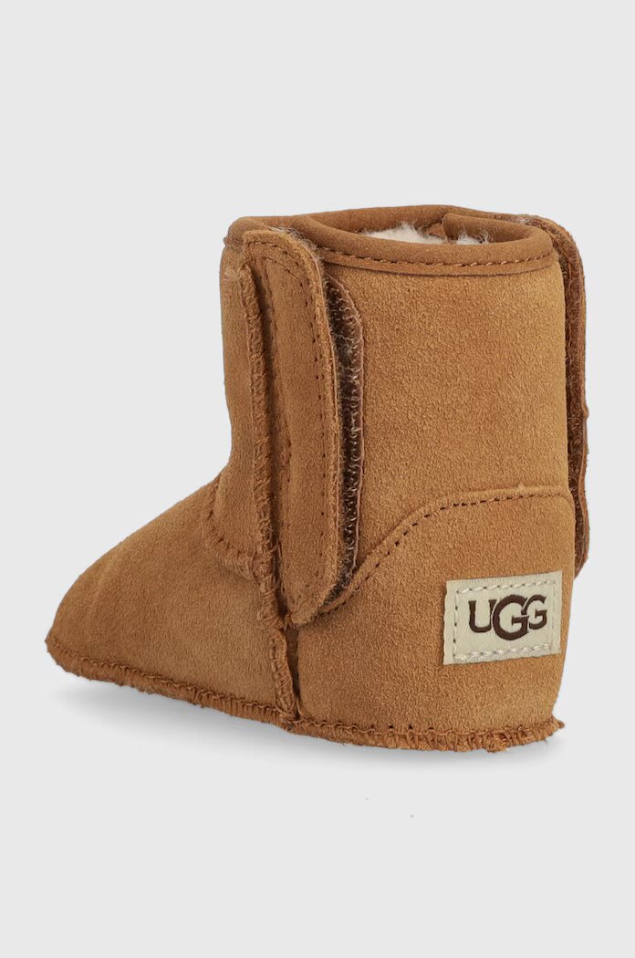 UGG Бебешки велурени обувки I BABY CLASSIC в бежово