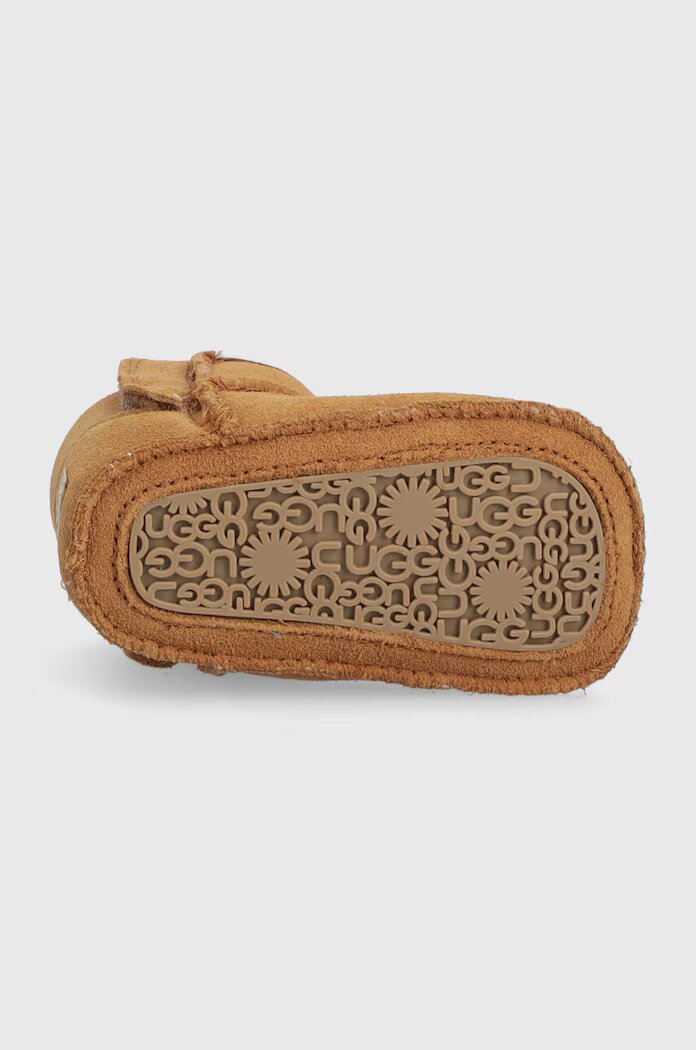 UGG Бебешки велурени обувки I BABY CLASSIC в бежово