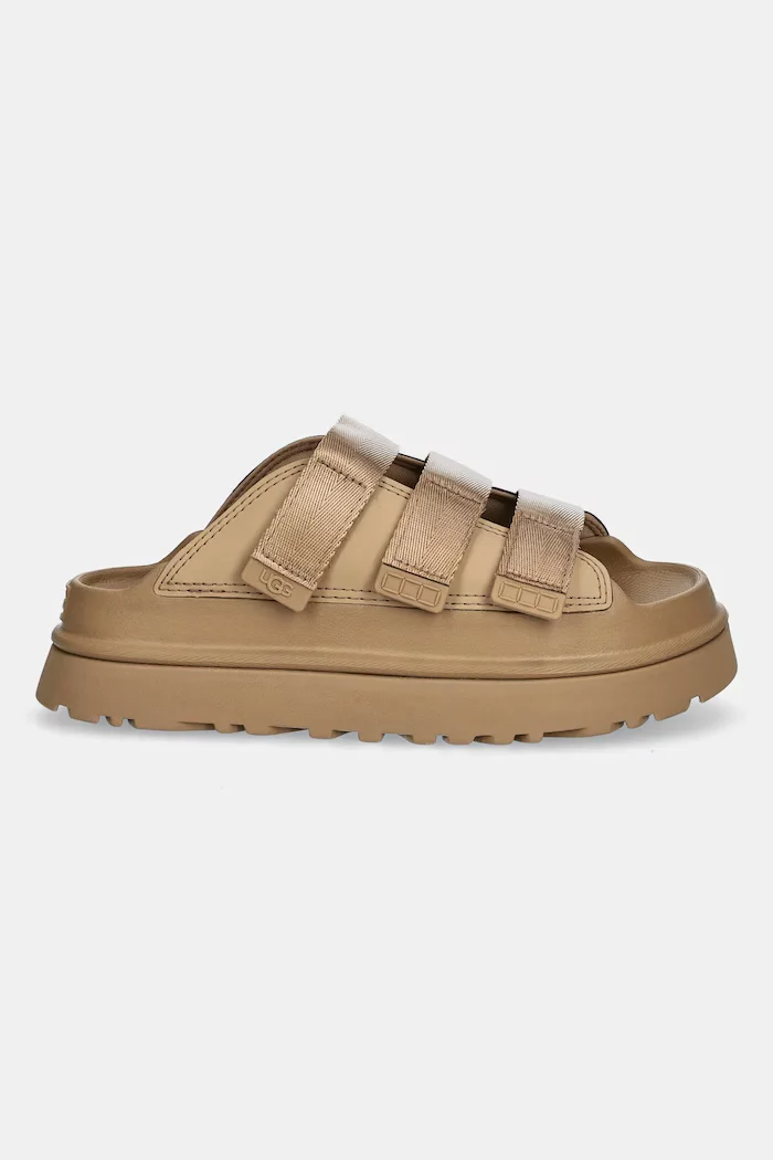 UGG Чехли Goldenglow Slide в кафяво с платформа 1167430-DND