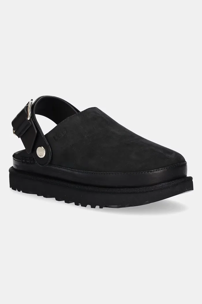 UGG Чехли Goldenstar Villa Clog в черно с платформа 1169590-BLK