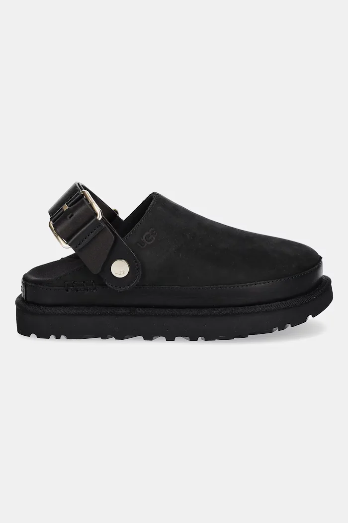 UGG Чехли Goldenstar Villa Clog в черно с платформа 1169590-BLK