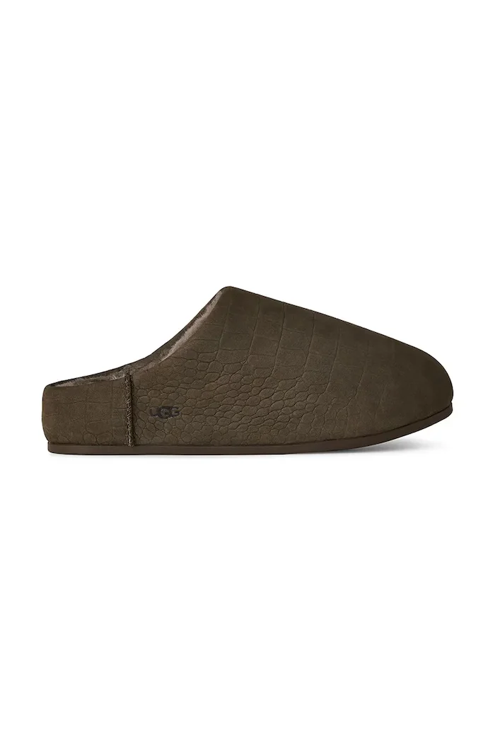 UGG Чехли от набук W Elea Embossed Slip-On в кафяво 1178610.DNSS
