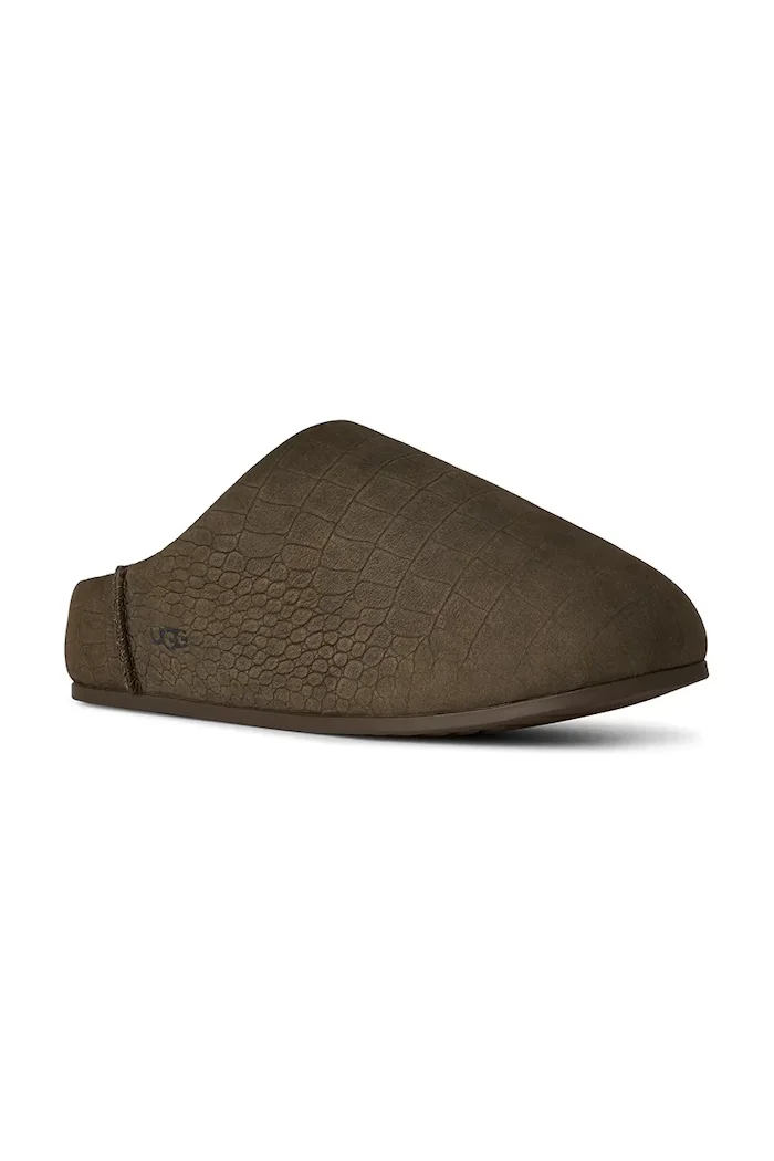 UGG Чехли от набук W Elea Embossed Slip-On в кафяво 1178610.DNSS