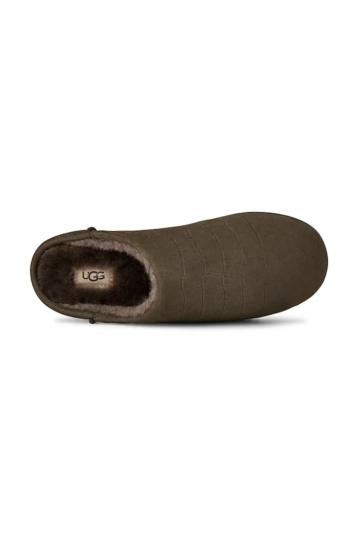 UGG Чехли от набук W Elea Embossed Slip-On в кафяво 1178610.DNSS
