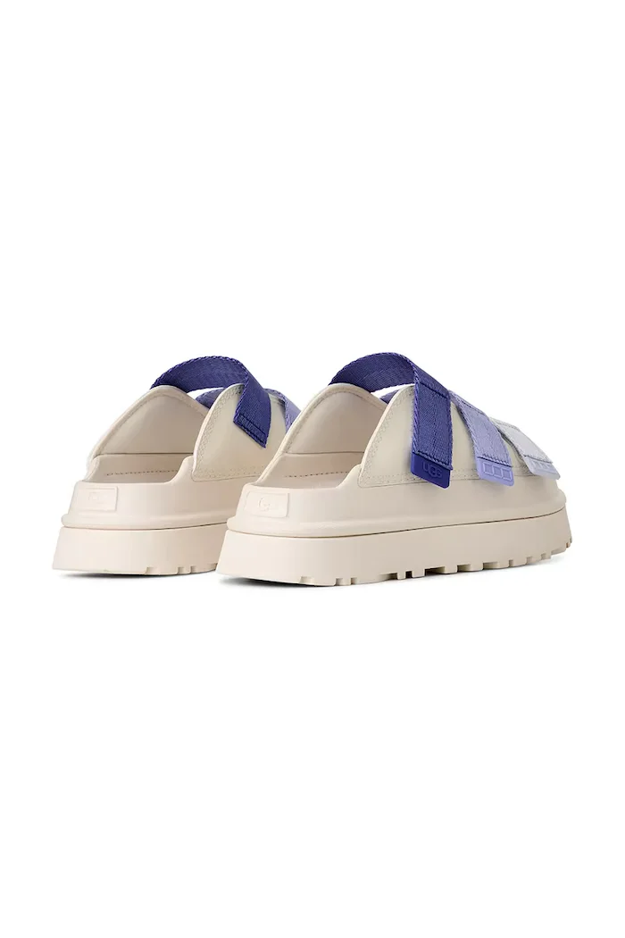 UGG Чехли W Goldenglow Slide в бежово с платформа 1167430.BTTM