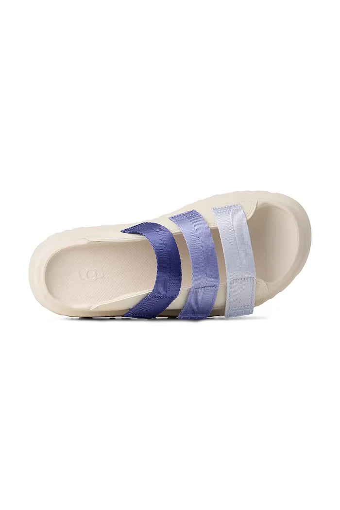 UGG Чехли W Goldenglow Slide в бежово с платформа 1167430.BTTM