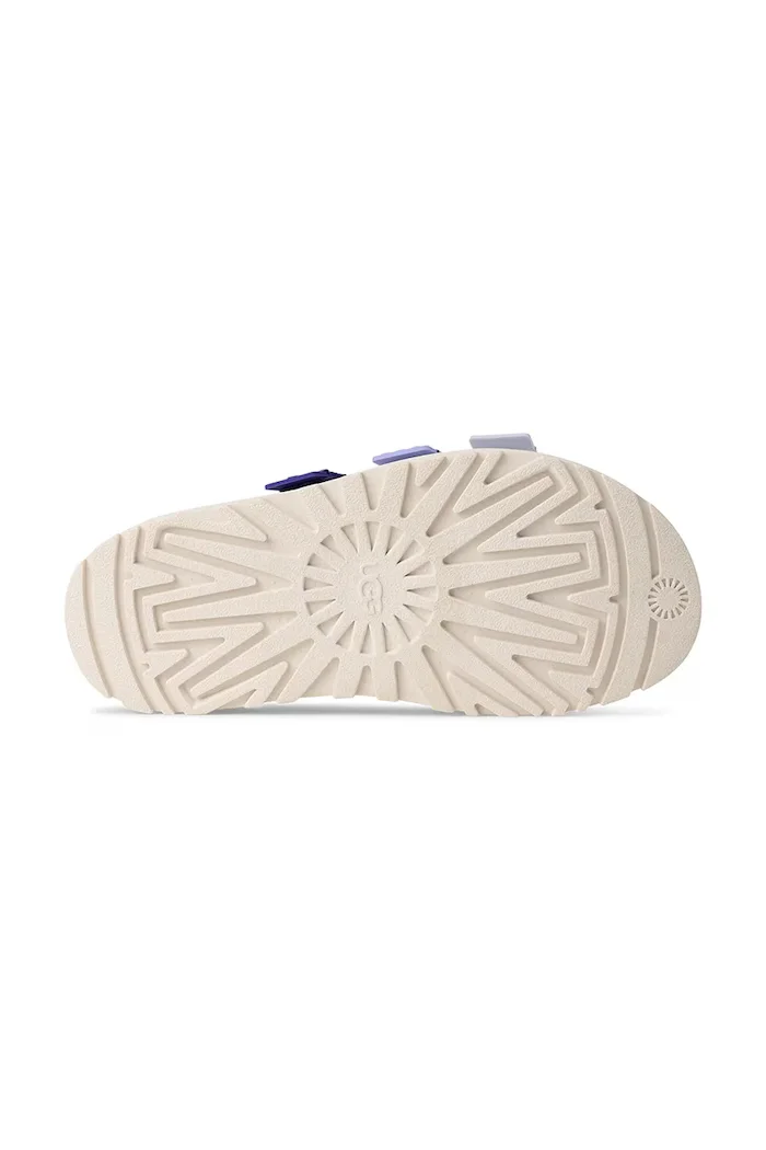 UGG Чехли W Goldenglow Slide в бежово с платформа 1167430.BTTM