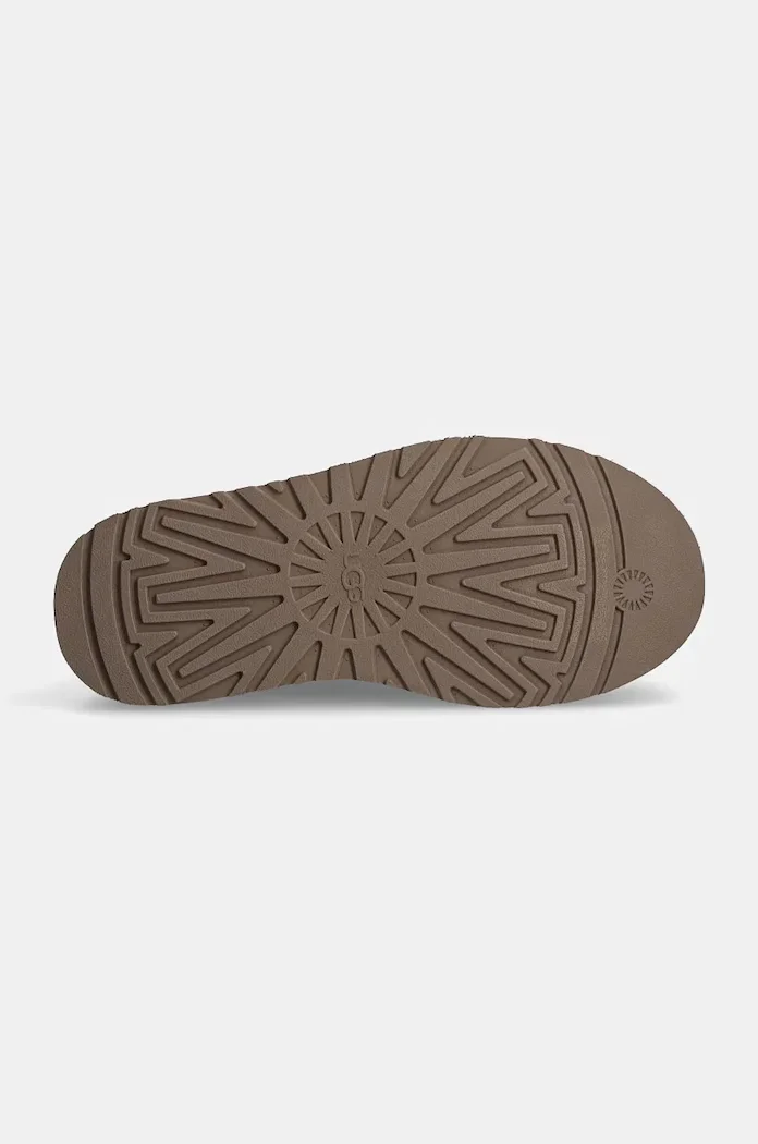 UGG Classic Mini Dipper апрески дамски от велур кафяви 1168170-CHE