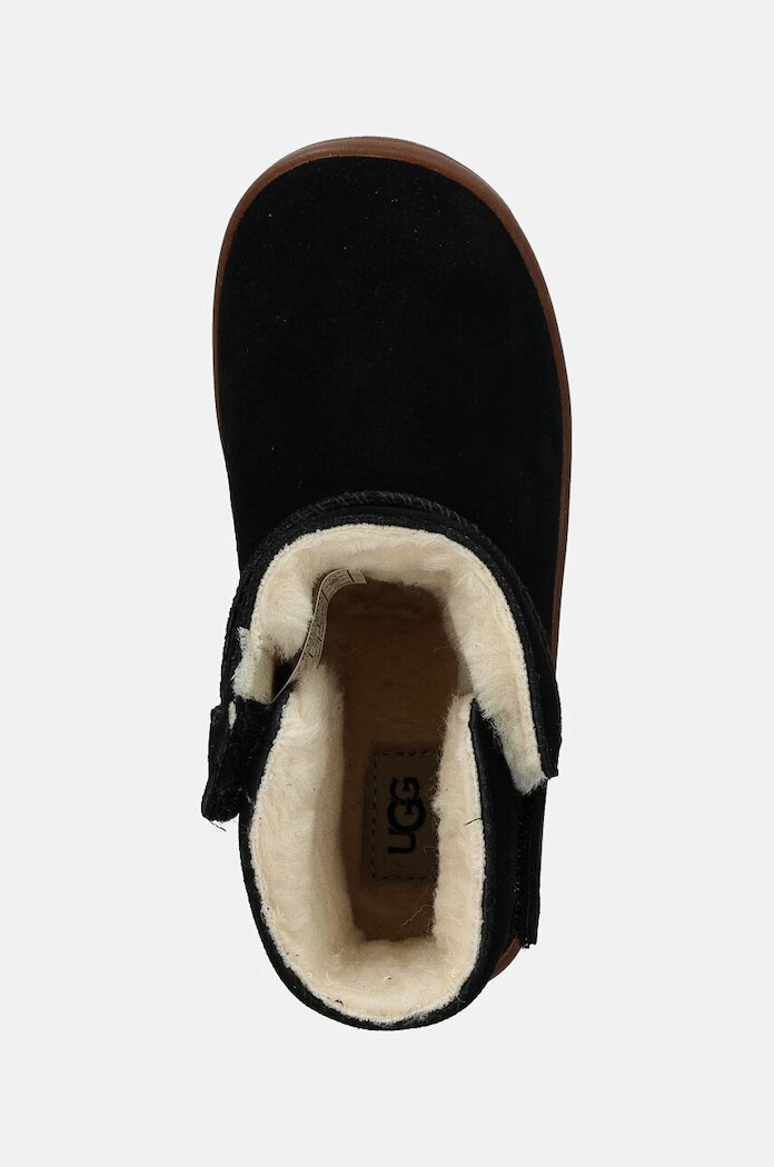 UGG Детски велурени апрески KEELAN II в черно 1157634T
