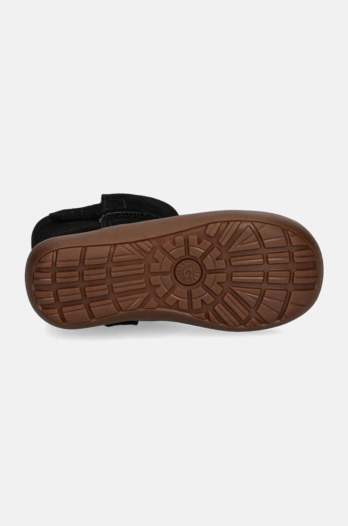 UGG Детски велурени апрески KEELAN II в черно 1157634T