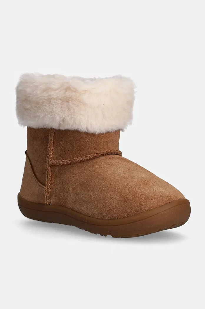 UGG Детски велурени апрески SAMMEE в кафяво 1157637T