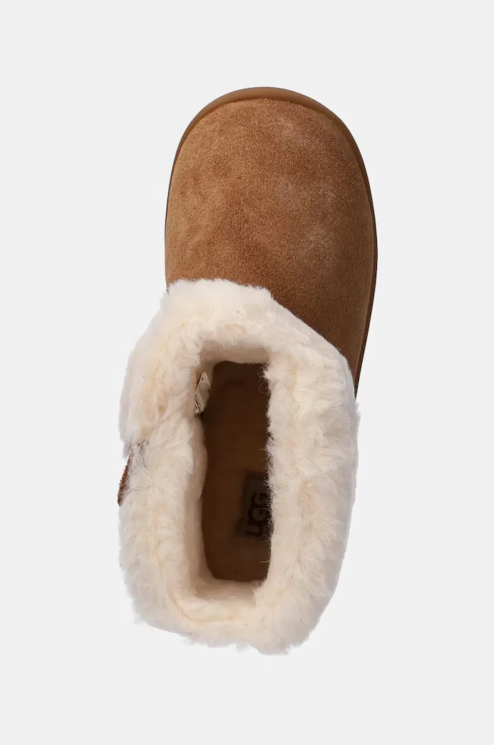 UGG Детски велурени апрески SAMMEE в кафяво 1157637T