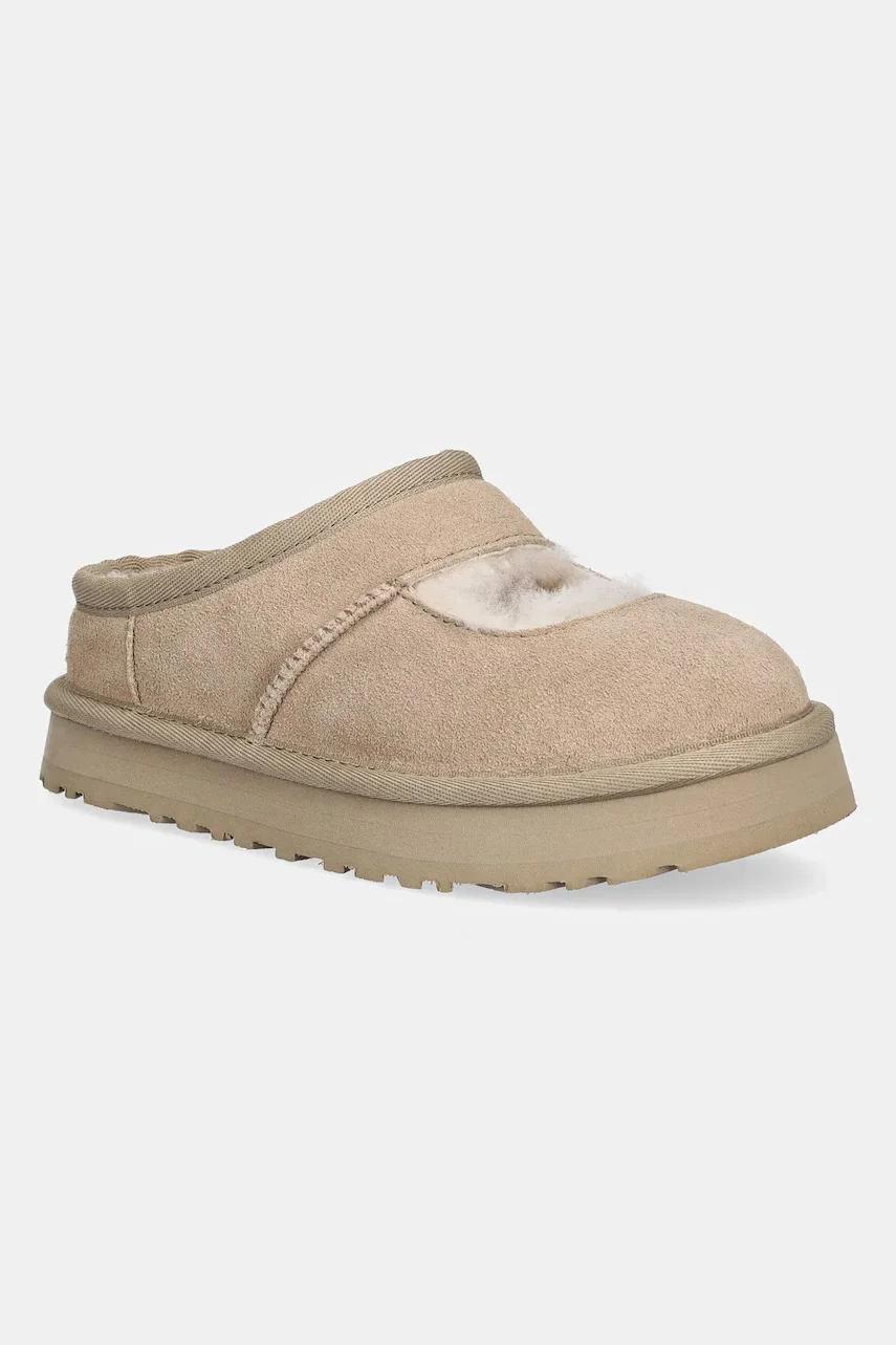 UGG Детски велурени чехли BEA MARY JANE