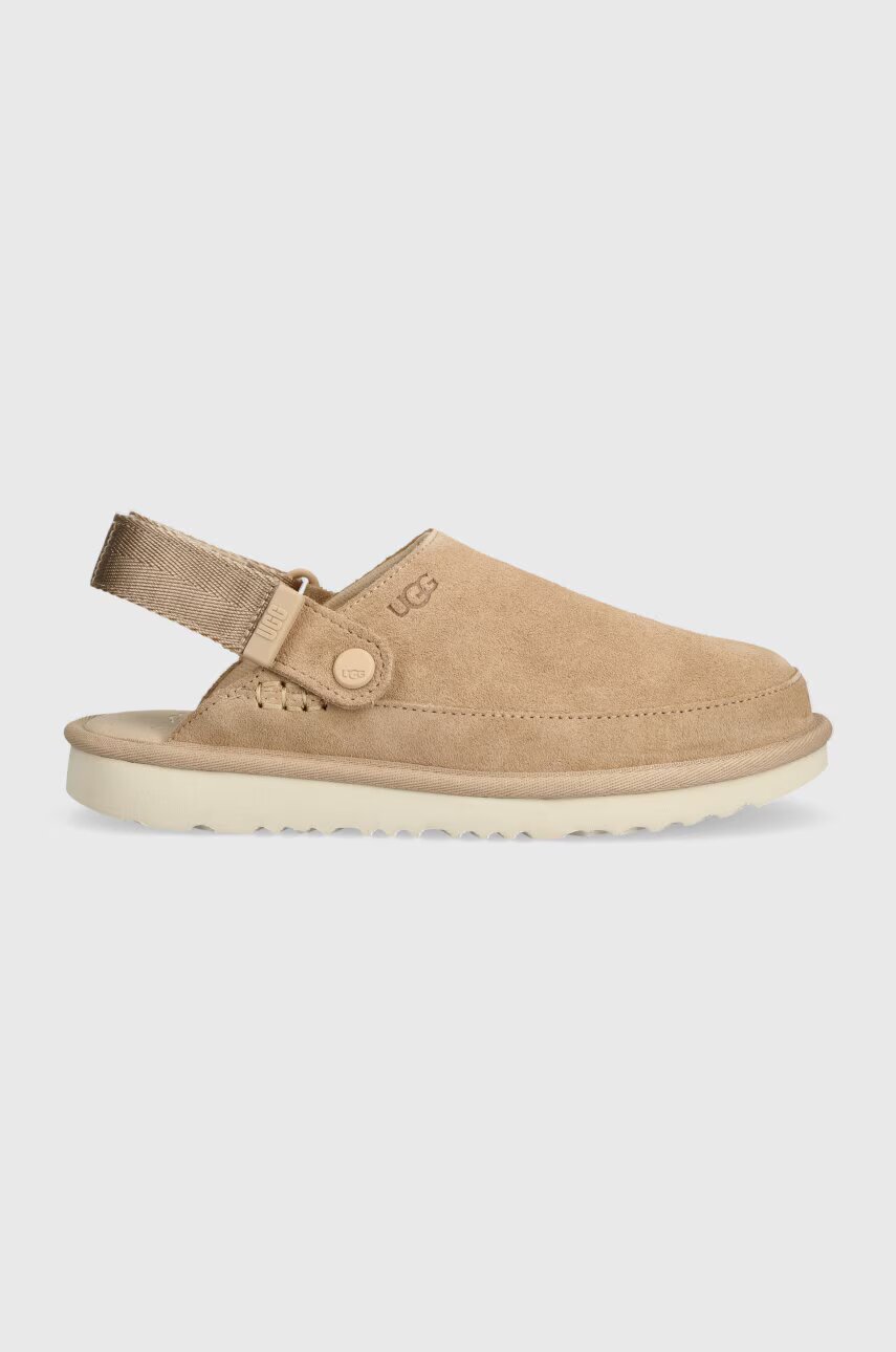 UGG Детски велурени чехли GOLDENSTAR CLOG