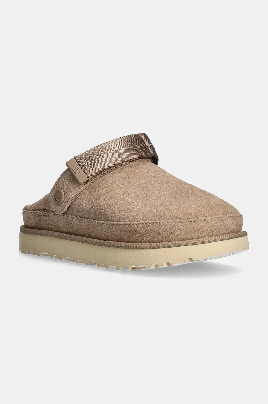 UGG Детски велурени чехли Goldenstar Clog
