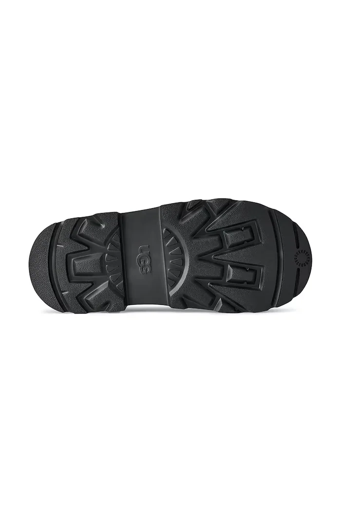 UGG Кожени боти челси Chelsea Lug Leather мъжки в черно 1172990.BLK