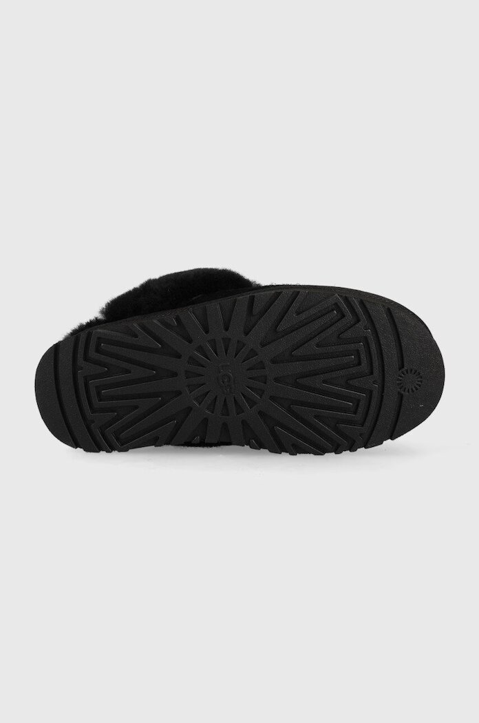 UGG Кожени чехли Disquette W Disquette в черно 1122550.BLK