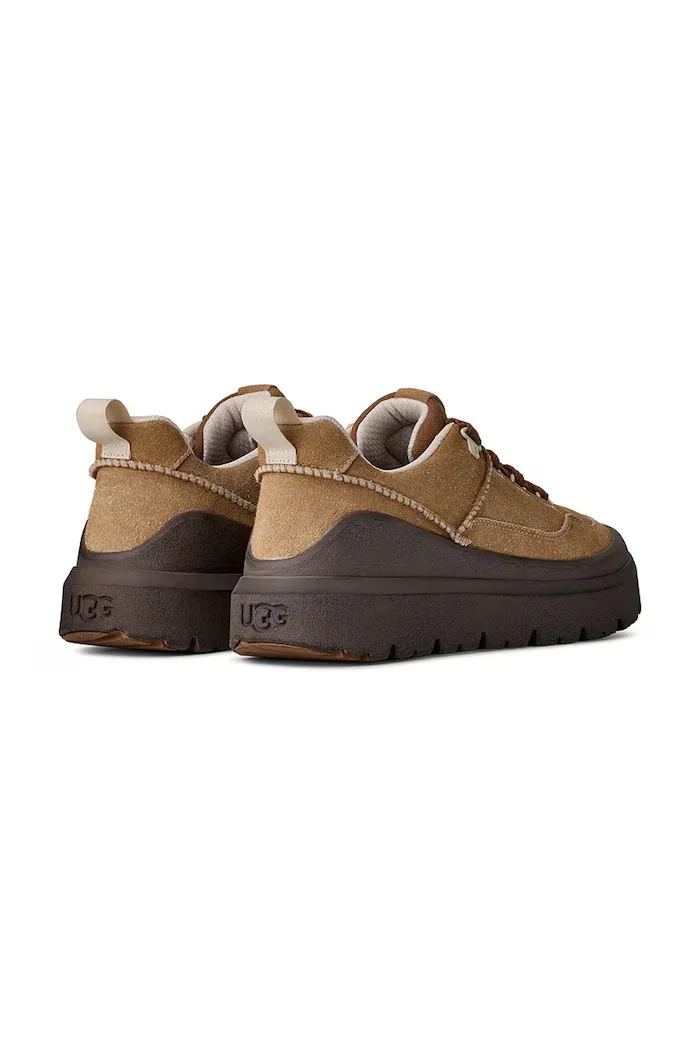 UGG M Heritage Utility Sneaker Knoll маратонки мъжки от велур кафяви 1174994.CKR