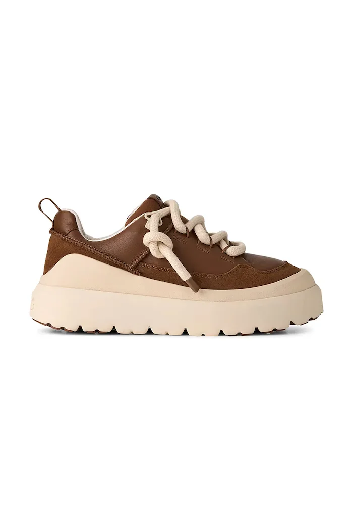 UGG M Heritage Utility Sneaker маратонки мъжки от кожа кафяви 1170910.DCP