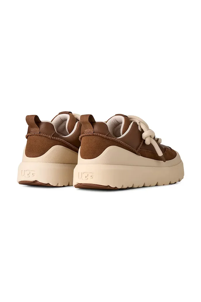 UGG M Heritage Utility Sneaker маратонки мъжки от кожа кафяви 1170910.DCP